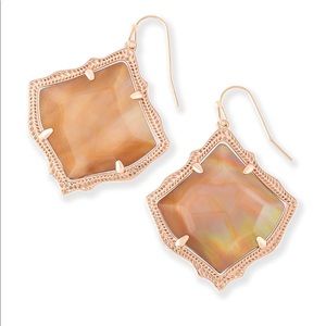 Rose Gold Kirsten Kendra Scott Earrings